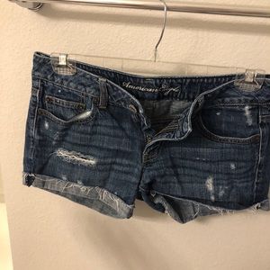 American eagle denim shorts